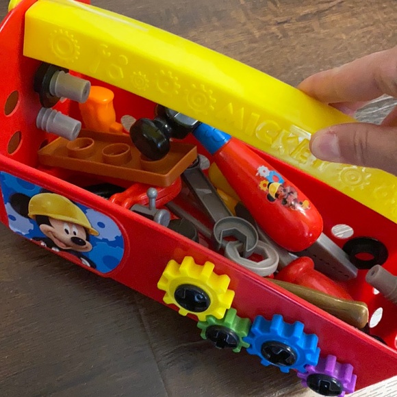 Disney MICKEY Mouse TOOL BOX TOYS - Picture 3 of 4